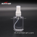 Pompe à bouteille en plastique transparent de 30 ml